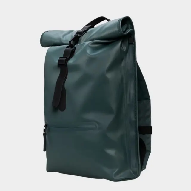Σακίδιο Πλάτης Rains Rolltop Rucksack W3 13320-175 Mystique Πράσινο - ONESIZE 2