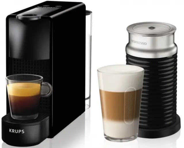 NESPRESSO XN1118V ESSENZA MINI AEROCCINO KRUPS ΜΑΥΡΟ