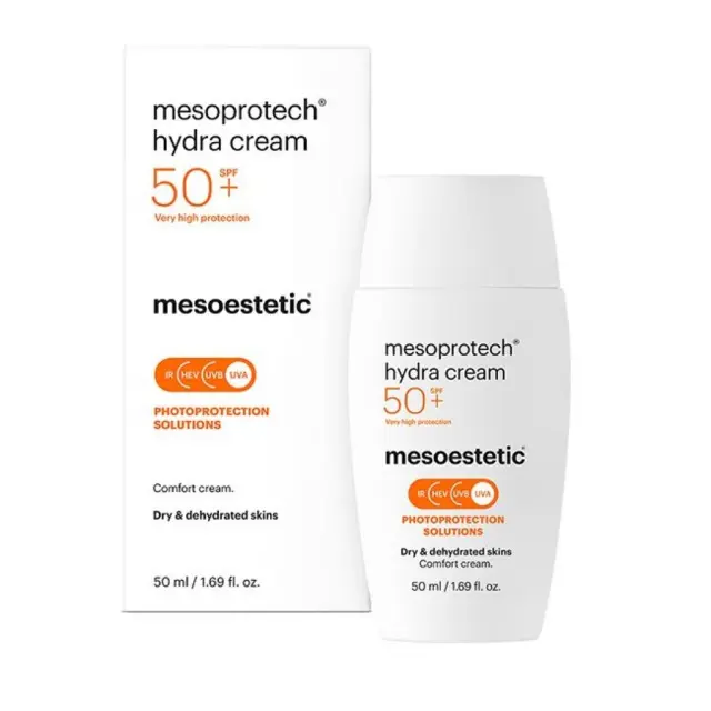 Mesoprotech Hydra Cream SPF 50+ - Αντηλιακή κρέμα για ξηρό δέρμα