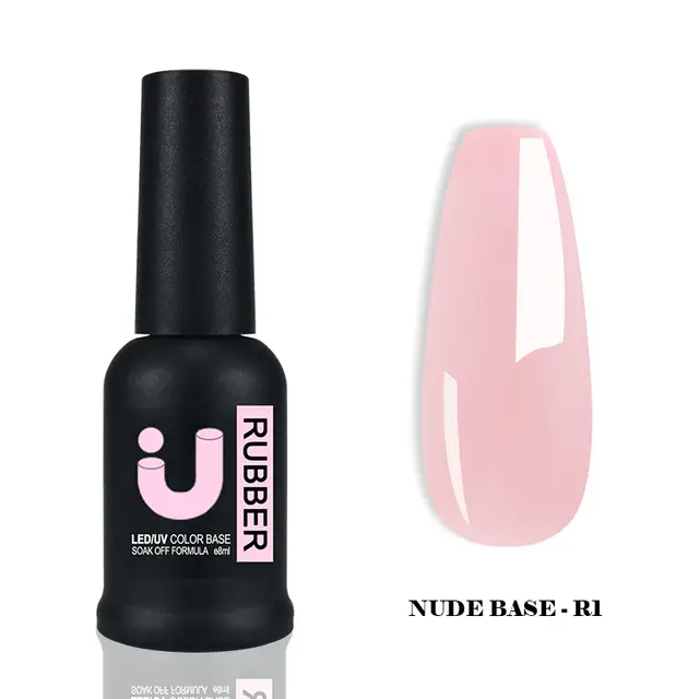 UNO rubber base Led/UV color 8mL Soak Off R1