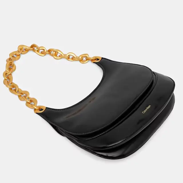 Γυναικεία Τσάντα Χειρός Calvin Klein LV04F3403G-UB1 Μαύρη Μαύρο - One Size 2
