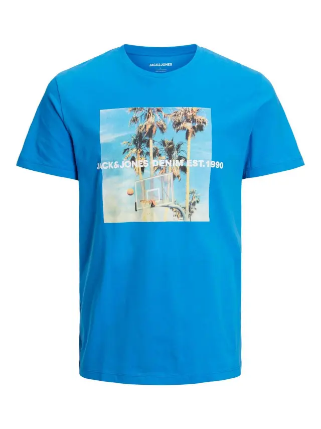JJGEM TEE SS CREW NECK French Blue