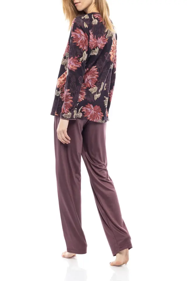 W1117 - Type - PYJAMA PURPLE FLOWERS 2