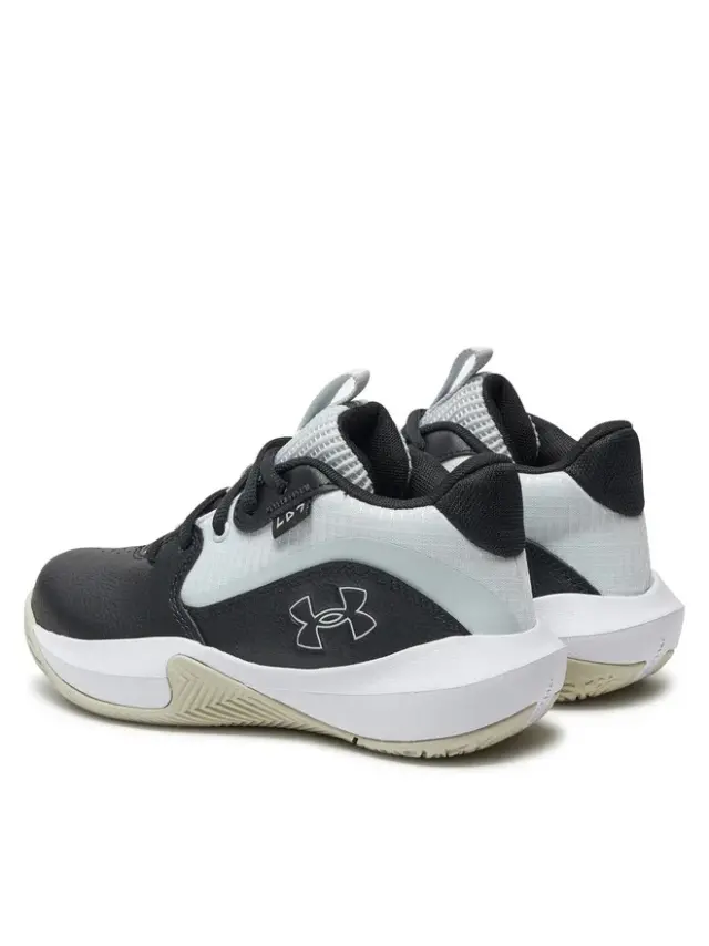 Under Armour Lockdown Basketball Sneakers Mid Black/Brown 3028514-002 - 28.5 3