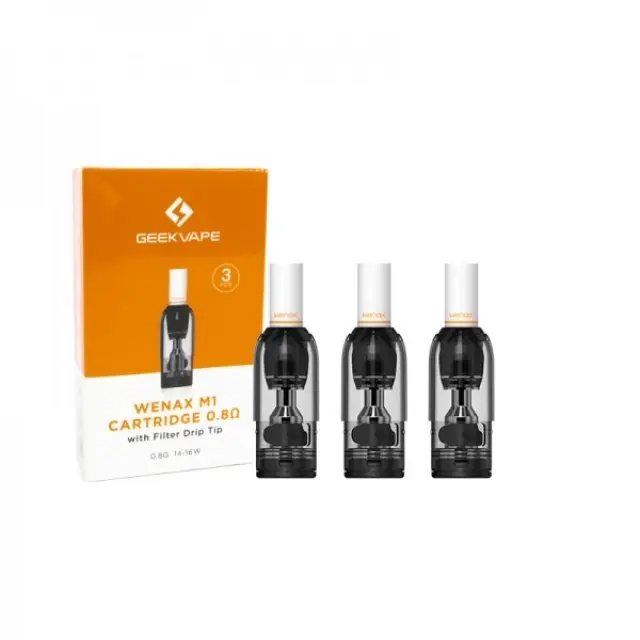Wenax M1 Filter Pod Cartridge 2ml (3τμχ) - GeekVape 1.2ohm 2