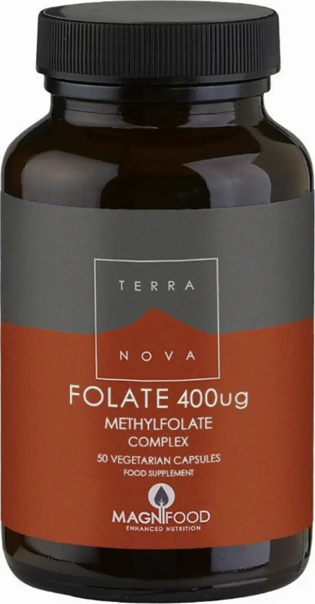 TerraNova Folate 400iu 50 φυτικές κάψουλες