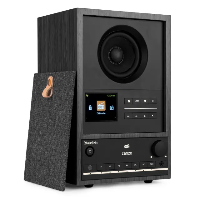 AUDIZIO CANZO DARK GREY INTERNET RADIO ΜΕ DAB+ FM 2