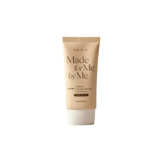AXIS-Y Biome Double Defense Sunscreen SPF50+ PA++++, Απαλό Αντηλιακό Προσώπου με Βιοπεπτίδια 50ml