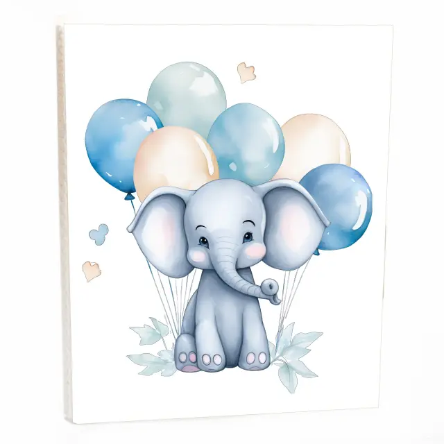 Άλμπουμ pocket με θήκες για 40 φωτογραφίες 15Χ21 blue elephant 08