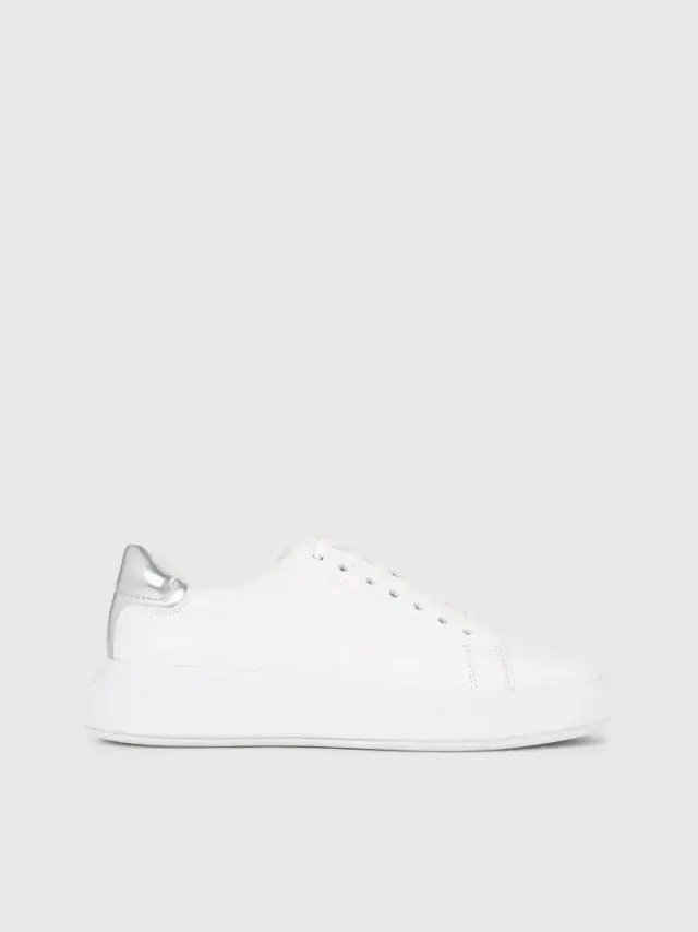 Calvin Klein - Γυναικεία Sneakers HW0HW02005-0K6 Λευκό