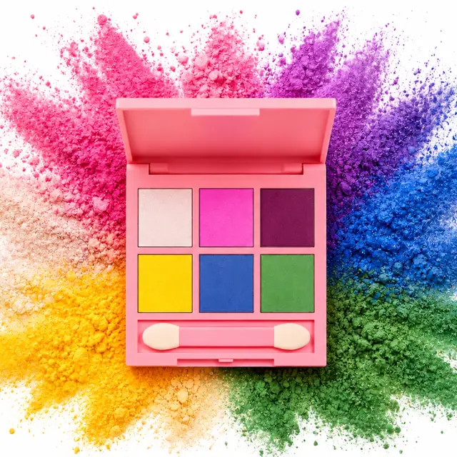 Garden | Fairyland eye shadow palette rainbow sparkle - Παιδική παλέτα σκιών με 6 αποχρώσεις | 4,8 gr 2
