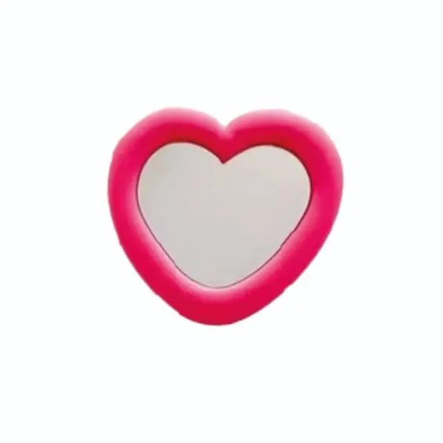 Heart Mobile Stand Με Αυτοκόλλητο Ροζ