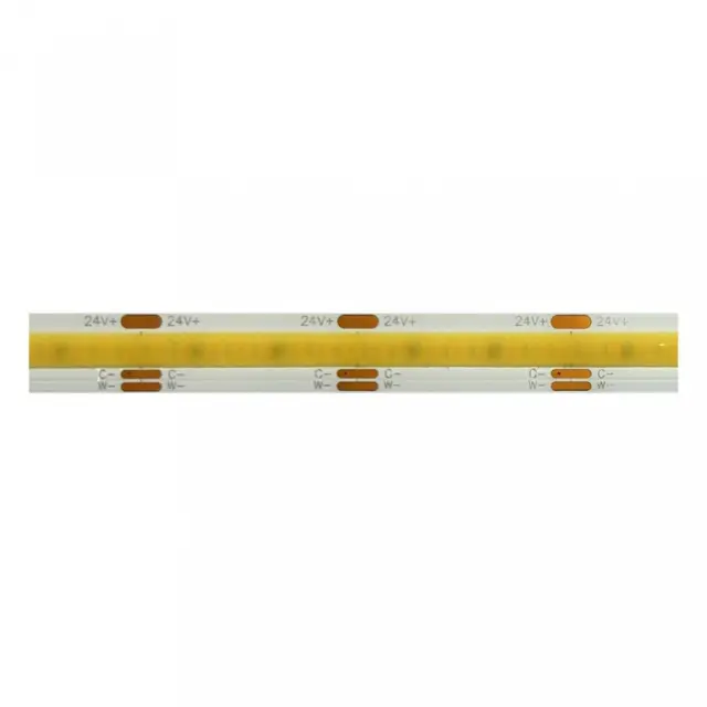 Aca Light ΛΩΡΙΔΑ LED COB 24V DC 5M 7W/M CCT 630LM/M IP20 Ra90 608LEDS/M 3YRS 10mm