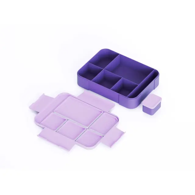 Estia Παιδικο Φαγητοδοχειο Save The Aegean 1330Ml Με 5 Θηκες Garden Friends 3