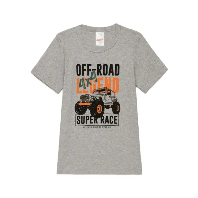 Minerva Παιδικό Φανελάκι Aγόρι Off-Road Legend, Χρώμα Γκρι Μελανζέ