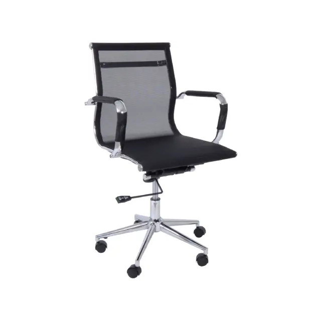 Πολυθρόνα BF3201 Mesh Μαύρο 54x59x95/105cm