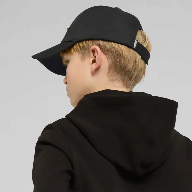 Puma Kids Essentials Metal Cat Baseball Cap Μαύρο 026116-01 (Puma) - One Size 3