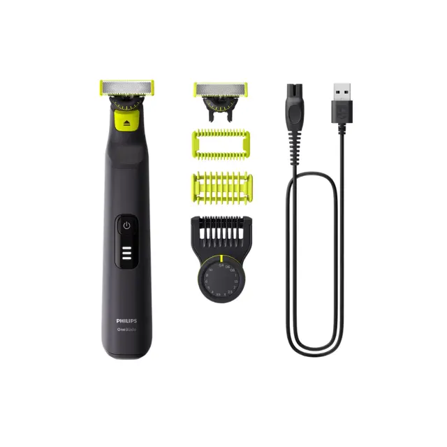 Philips OneBlade Pro 360 QP6542/15 Ξυριστική Μηχανή Σώματος / Προσώπου Επαναφορτιζόμενη