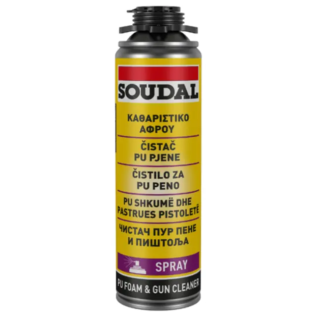 ΚΑΘΑΡΙΣΤΙΚΟ ΠΙΣΤΟΛΙΟΥ ΠΟΛΥΟΡΕΘΑΝΗΣ 500ML SOUDAL 123001142