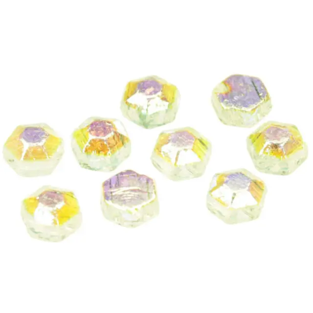 Χάντρα Honeycomb Jewel 6mm - Crystal Full AB ~30τεμ