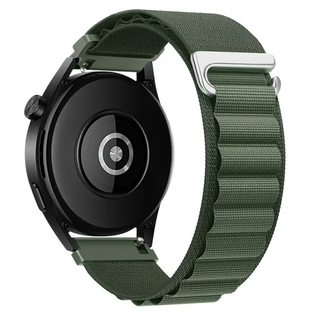 Watchband Hoco WH05 Climbing Series από Nylon για Samsung Huawei Xiaomi Vivo OPPO κα 20mm Universal Πράσινο Herbolive