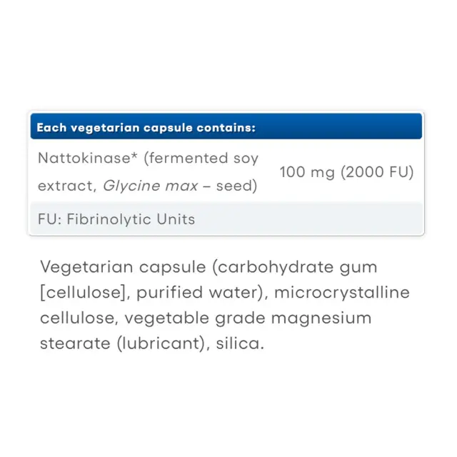 Natural Factors Nattokinase 100 mg 2