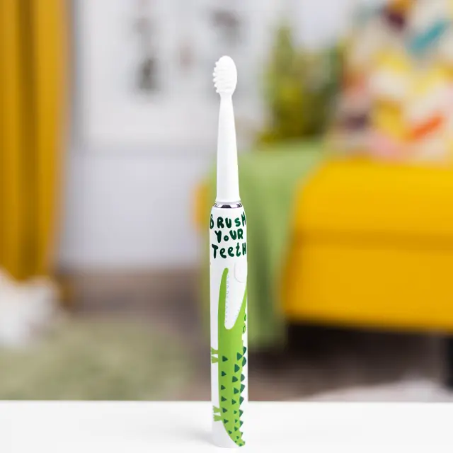InnoGio Ηλεκτρική Οδοντόβουρτσα GIOsonic Crocodile 3+ Green 3