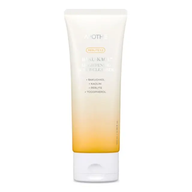 Apothe Baku Kaol Brightening Scrub Cleanser - peeling Λάμψης και Αντιγήρανσης 100ml