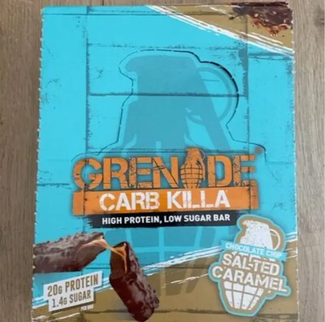 Μπάρα Πρωτεΐνης Carb Killa Salted Caramel • Grenade • Big Combo 12 τμχ