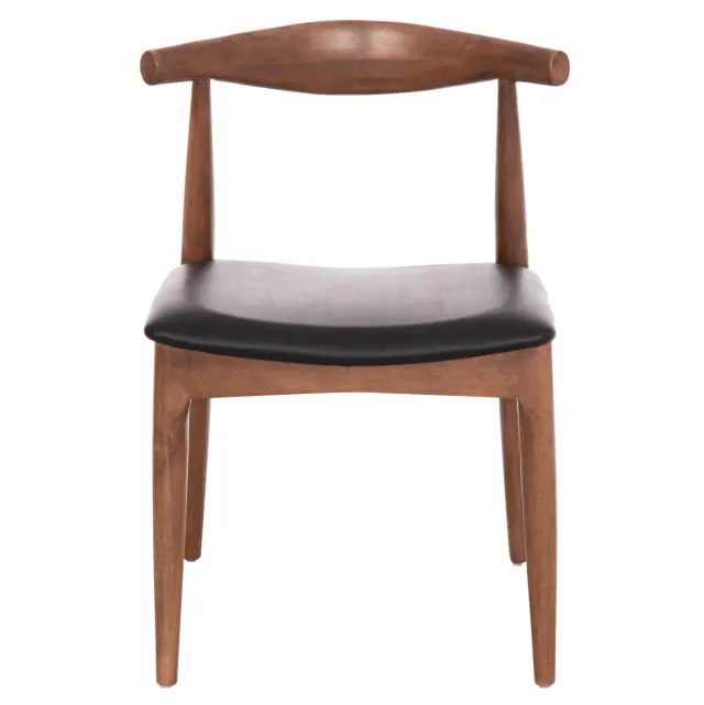 KΑΡΕΚΛΑ ΤΡΑΠΕΖΑΡΙΑΣ FB99947.03 RUBBERWOOD ΚΑΡΥΔΙ-ΜΑΥΡΟ PU 55x51x75Υεκ 3