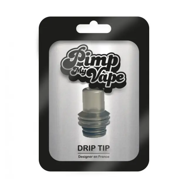 Drip Tip 510 PVM0050 – Pimp My Vape - Transparent Black