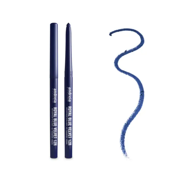 Andreia Velvet Waterproof Eyeliner 12hours Royal Blue Velvet