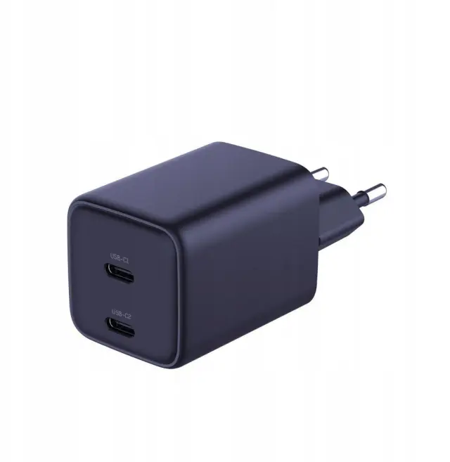 3mk Φορτιστής Hyper Charger PD 45W GaN QC4+ PPS 2C Super-Fast Charge 2.0 Black