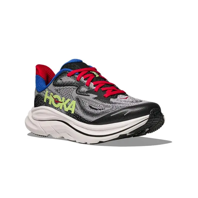 Hoka Unisex Big Kids Clifton 10 Μαύρο - Γκρι 1168860-FRYB (Hoka) 3