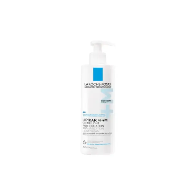 La Roche Posay Lipikar AP+M Anti-Irritation Light Cream Ενυδατική Μαλακτική Κρέμα για Ξηρό Δέρμα με Τάση Ατοπίας 400ml