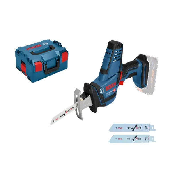 Σπαθοσέγα Μπαταρίας Bosch Professional 18V GSA 18V-LI C με 3 Λάμες σε Βαλίτσα L-BOXX 136 (Χωρίς Μπαταρία & Φορτιστή)