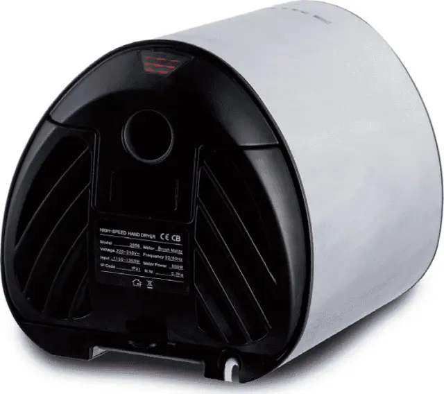 Delta Cleaning Ανοξείδωτος Στεγνωτήρας Χεριών 1.400w με Αισθητήρα Mirage / ΣT11 2