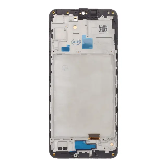 LCD display + Touch Unit + Front Cover for Samsung A166 Galaxy A16 5G Black 2