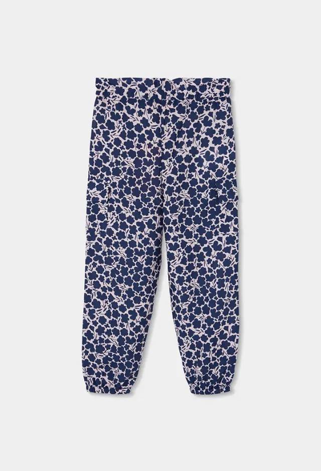 Boboli Viscose trouser floral για κορίτσι 713056-9795 2