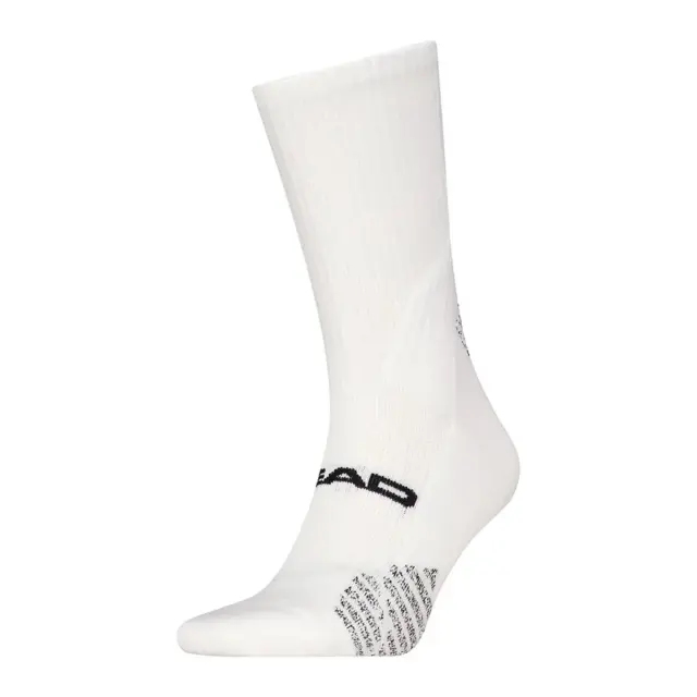 HEAD Unisex Κάλτσες Padel Crew, Χρώμα Λευκό