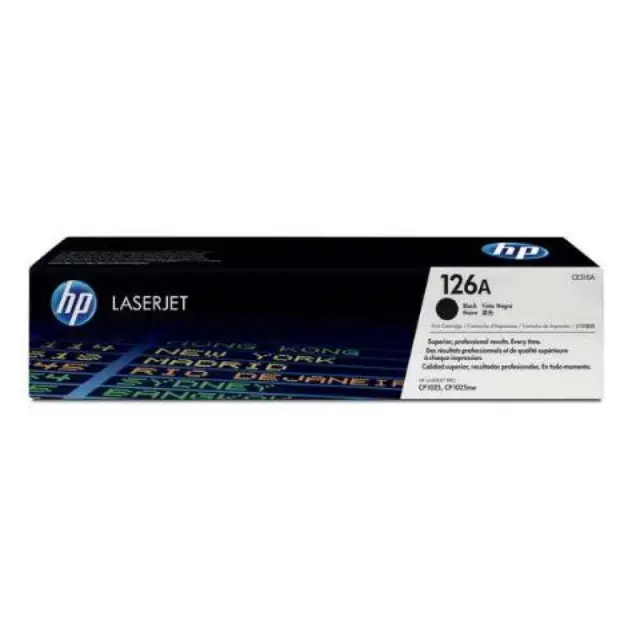 HP 126A Γνήσιο Toner Laser Εκτυπωτή Μαύρο 1200 Σελίδων CE310A