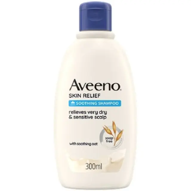 Aveeno | Skin Relief Soothing Shampoo Καταπραϋντικό Σαμπουάν για Πολύ Ξηρό & Ευαίσθητο Τριχωτό Κεφαλής | 300ml