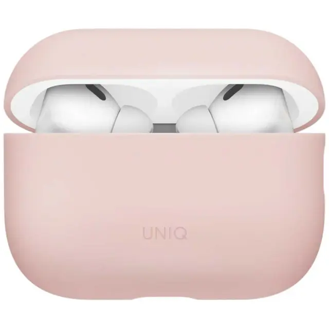Θήκη UNIQ Lino Hybrid Liquid Silicone για AirPods Pro 3 - Blush Pink 3