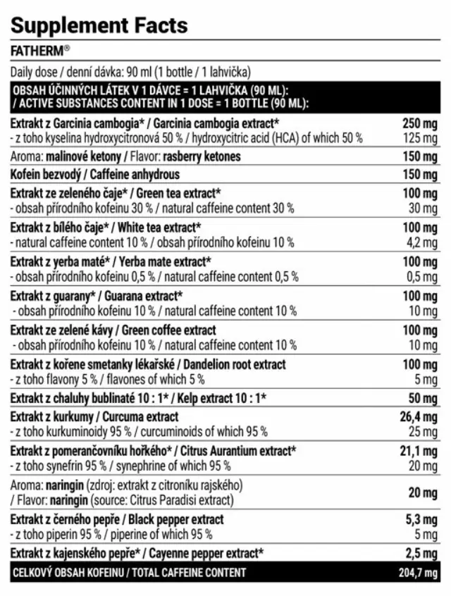 Extrifit Fatherm Shot blackcurrant, 90-ml 2