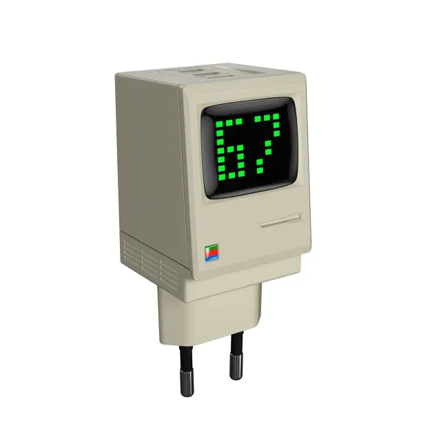 Sharge Retro 67 Αντάπτορας Φόρτισης με 3 Θύρες USB-C 3