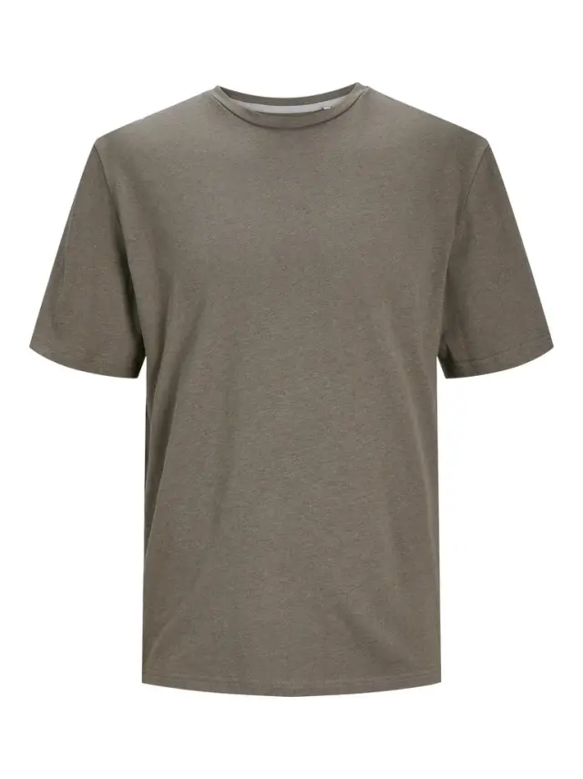 JPRCC SOFT LINEN BLEND SS TEE falcon