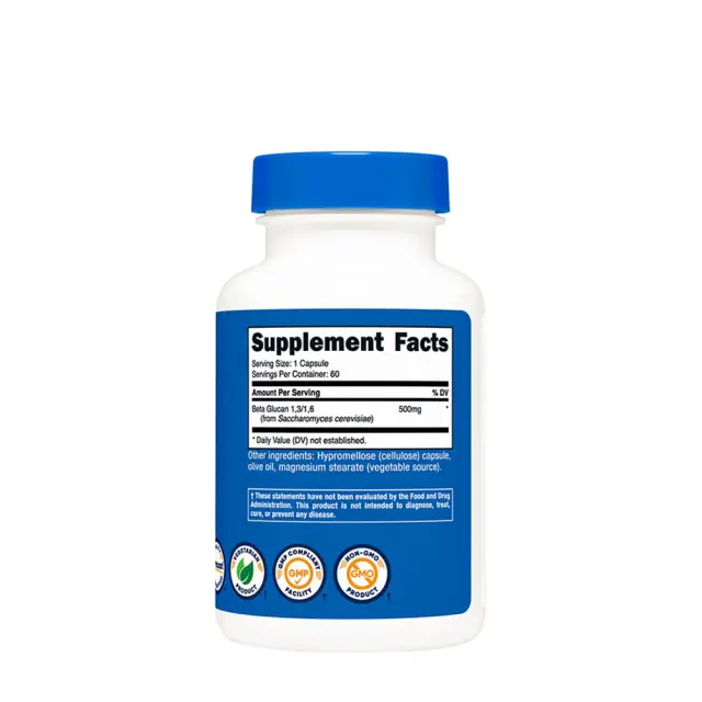 Nutricost Beta Glucan Capsules 2
