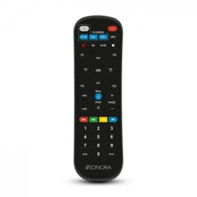 Επίγειος ψηφιακός δέκτης MPEG-4 / H.265 / FULL HD, με τηλεχειριστήριο 2 σε 1 για τηλεόραση και δέκτη. 2