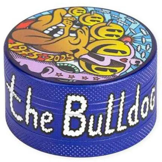 The Bulldog Amsterdam Grinder Μεταλλικό Μπλε 48mm - Dadara 3 Parts