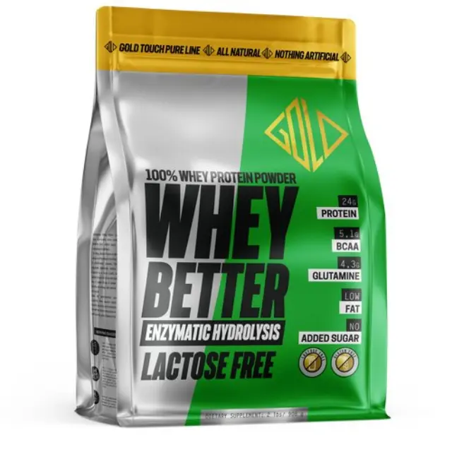 Whey Better HydroProtein 80%- Lactose Free(908g) - Καθαρή Πρωτεΐνη Γράμμωσης - GoldTouch Nutrition Pure line (Natural)